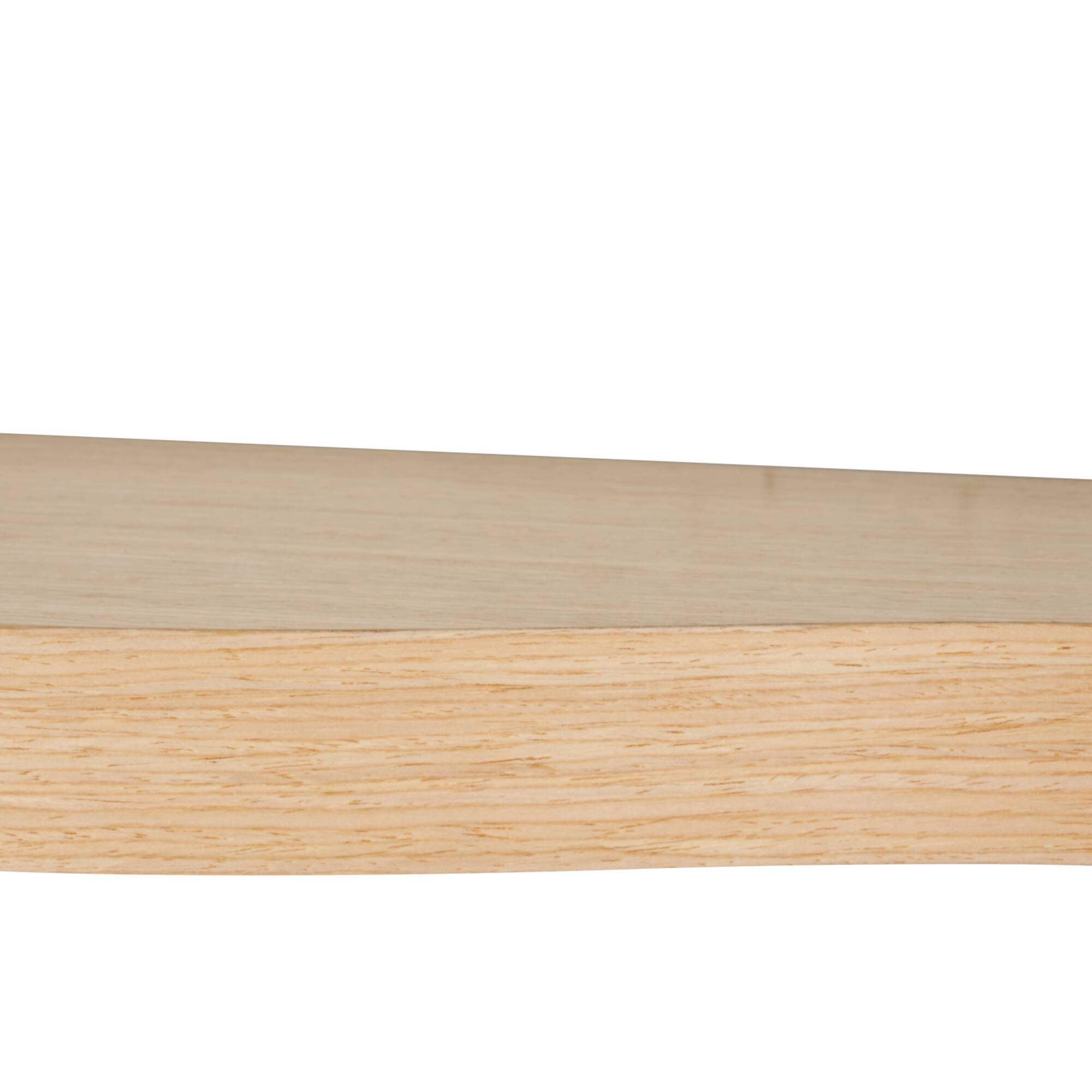 Light Brown Wood Handmade Wall Shelf Set